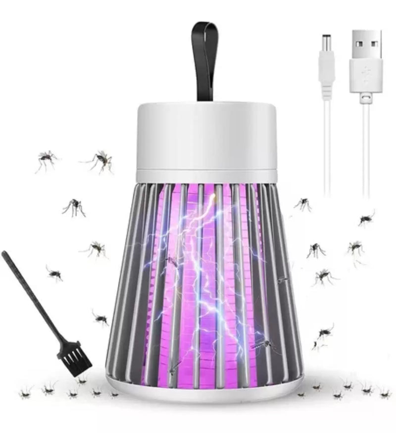 Luminária Led Mosquiteiro Lâmpada Elétrica Mata-Mosquitos Com Luz UV Armadilha Para Insetos Repelente Mata Mosquitos Dengue