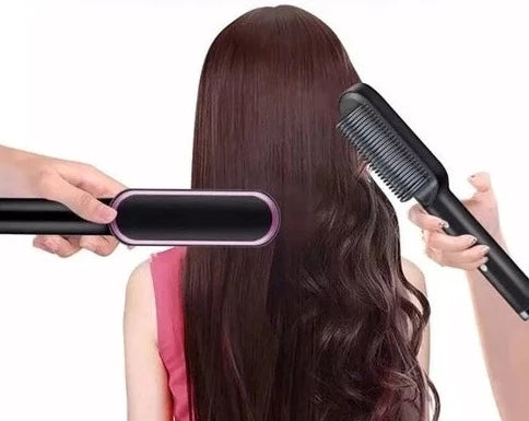 Escova Hair Liss 5 em 1 - Alisa, Hidrata, Modela, Alinha e Anti-Frizz