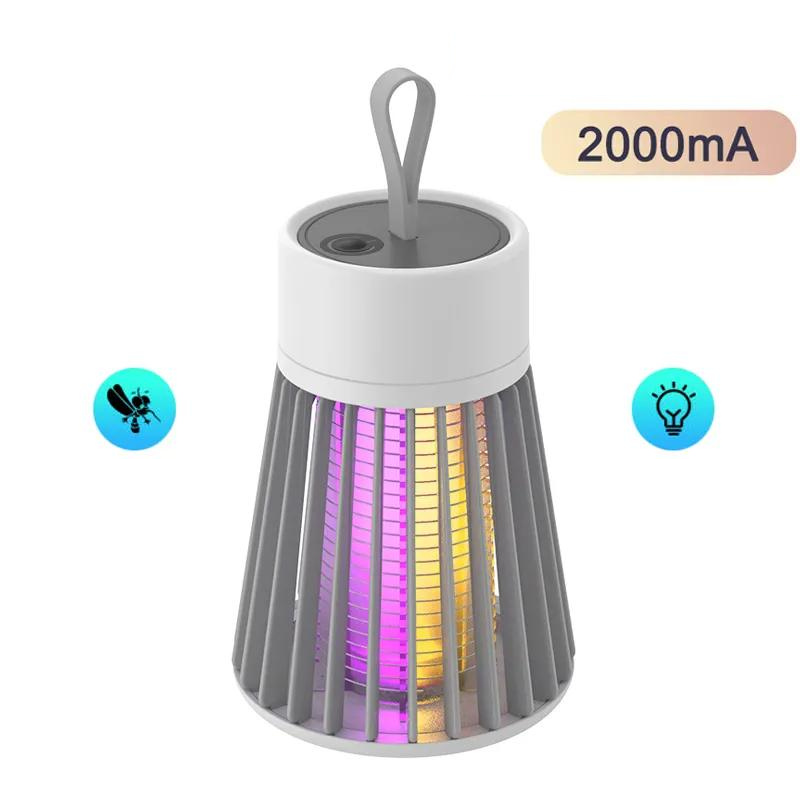 Luminária Led Mosquiteiro Lâmpada Elétrica Mata-Mosquitos Com Luz UV Armadilha Para Insetos Repelente Mata Mosquitos Dengue